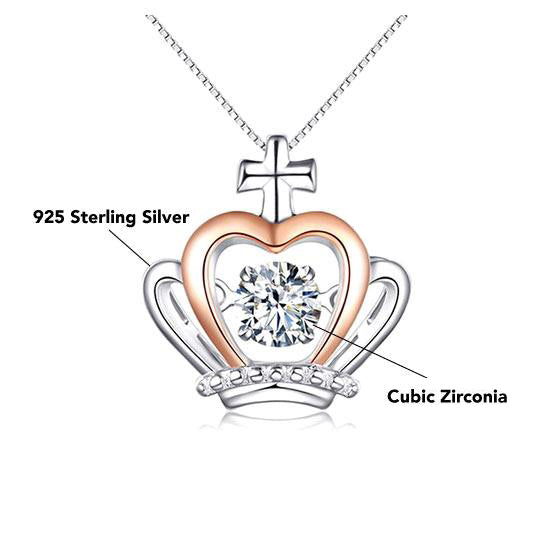 Kronen Halskette - An meine wundervolle Tochter