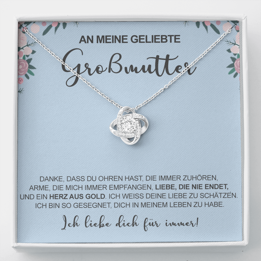 Sterling Silber Halskette - Beste Oma der Welt