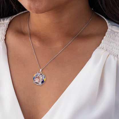 Kristall Halskette - An meine einzigartige Schwester