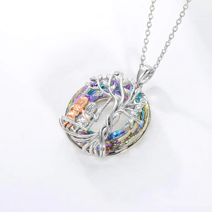 Kristall Halskette - An meine einzigartige Schwester