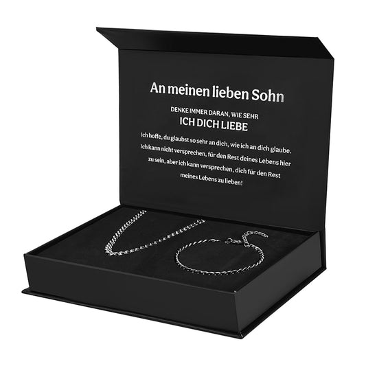 Luvellery Cuban Chain Set - An meinen Sohn