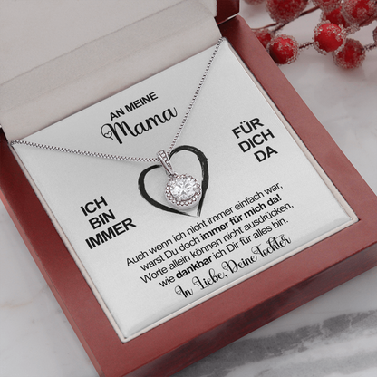 Sterling Silber Halskette - An meine Mama