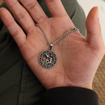 Armband mit Gravur & Sternzeichen Halskette - An meinen Mann