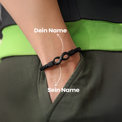 Armband mit Gravur & Sternzeichen Halskette - An meinen Mann