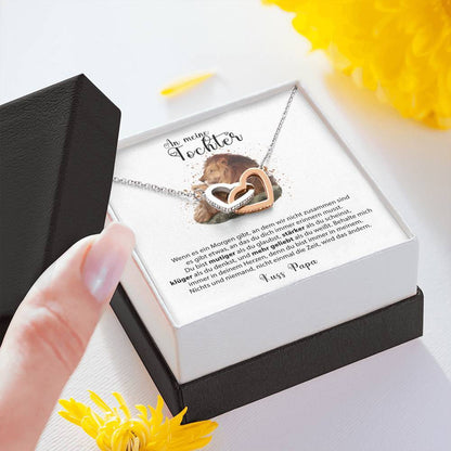 Halskette - An unsere Tochter von Papa