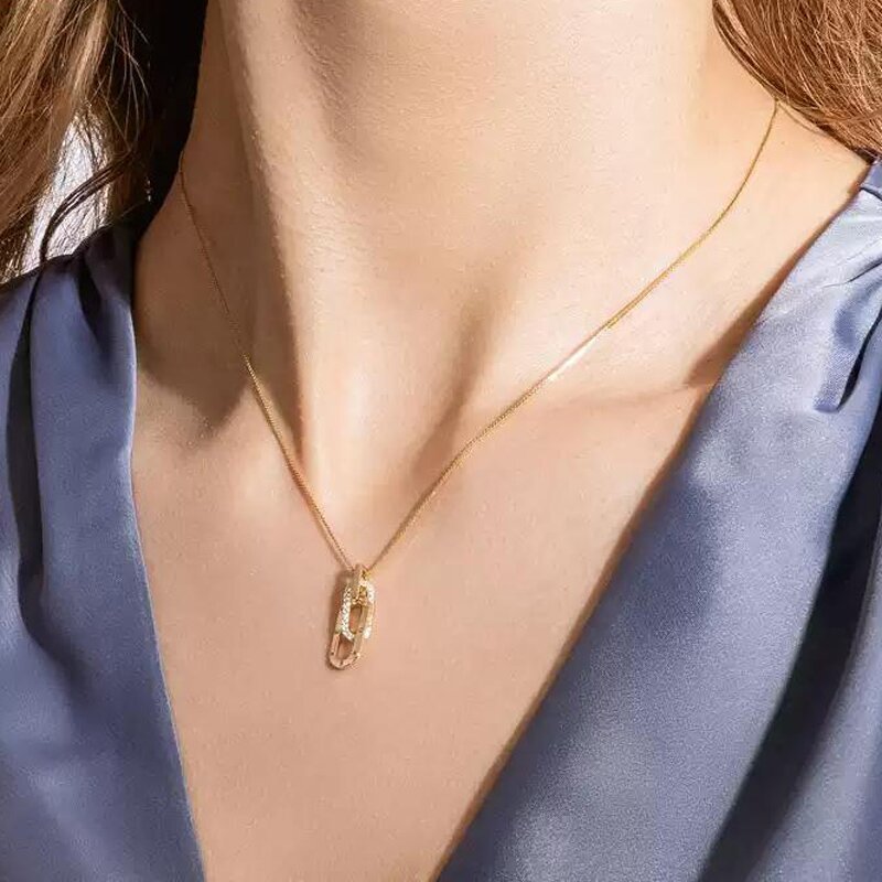 Mutter & Tochter Halskette - Für immer miteinander verbunden