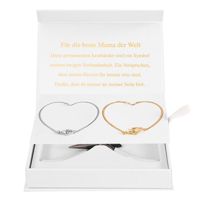 Luvellery Permanent-Armbänder mit Gravur - Beste Mama
