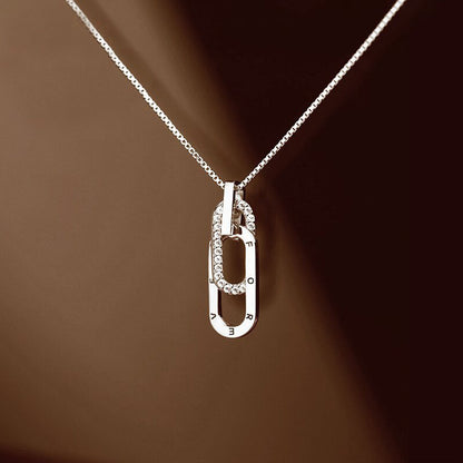 Mutter & Tochter Halskette - Für immer miteinander verbunden