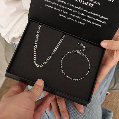 Luvellery Cuban Chain Set - An meinen Sohn