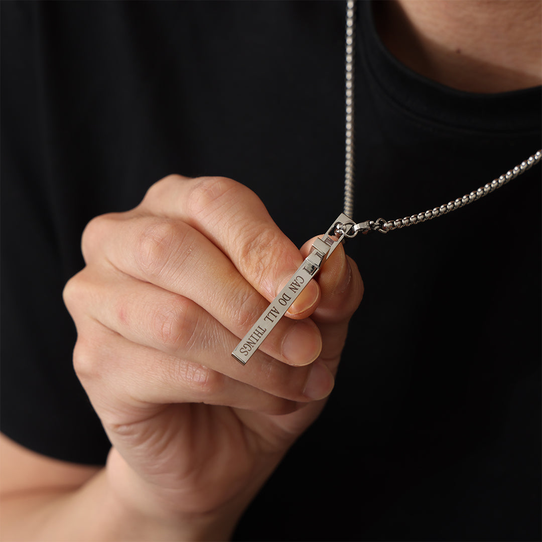 Luvellery Kreuz Armband & Halskette - An meinen Sohn