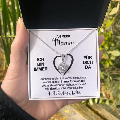 Sterling Silber Halskette - An meine Mama