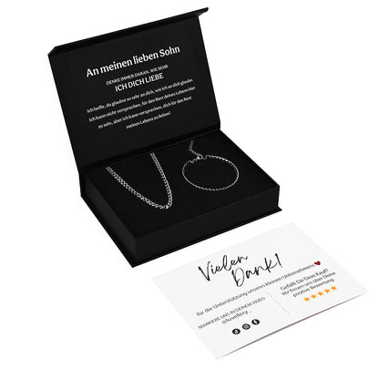 Luvellery Cuban Chain Set - An meinen Sohn