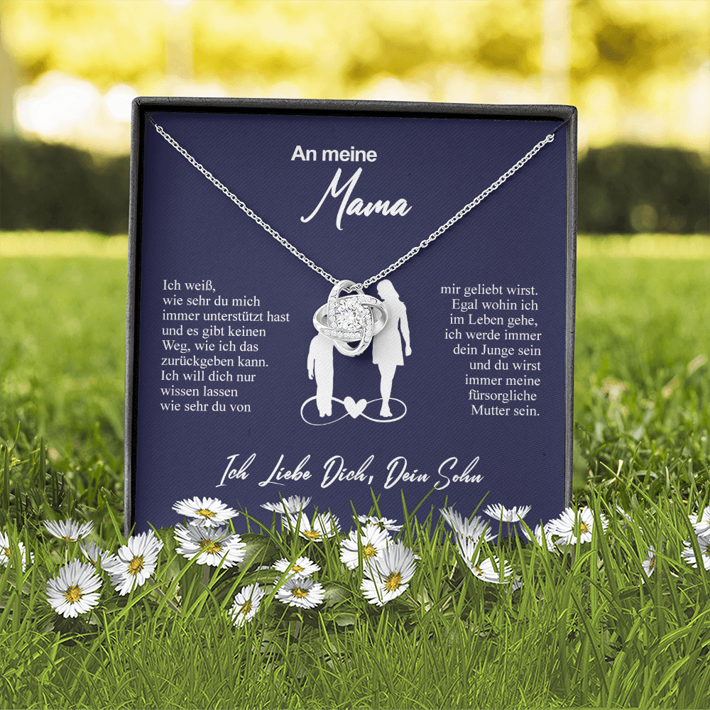 Sterling Silber Halskette - Beste Mama der Welt