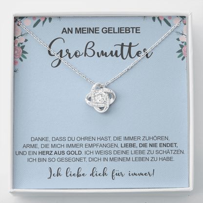 Sterling Silber Halskette - Beste Oma der Welt