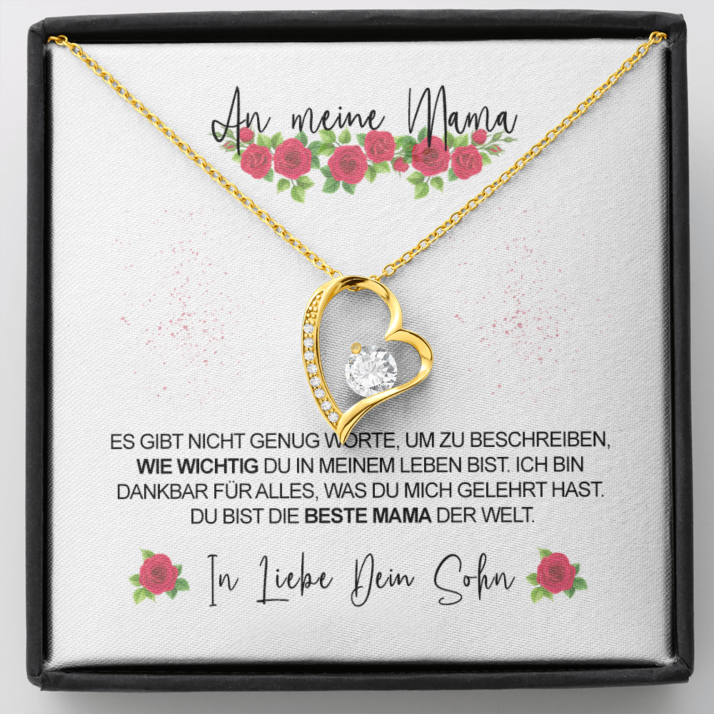 Luxus Halskette - An meine Mama