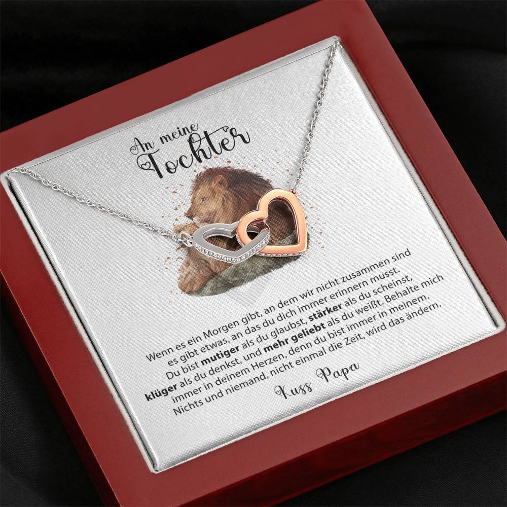 Halskette - An unsere Tochter von Papa