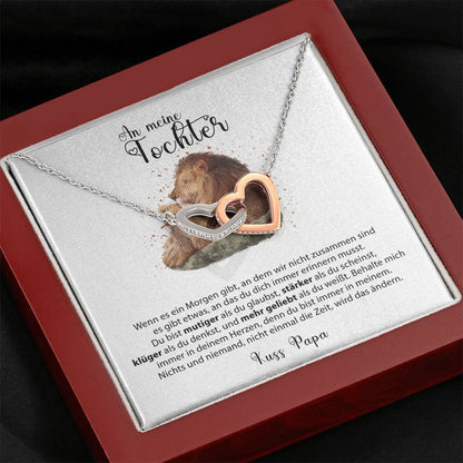 Halskette - An unsere Tochter von Papa