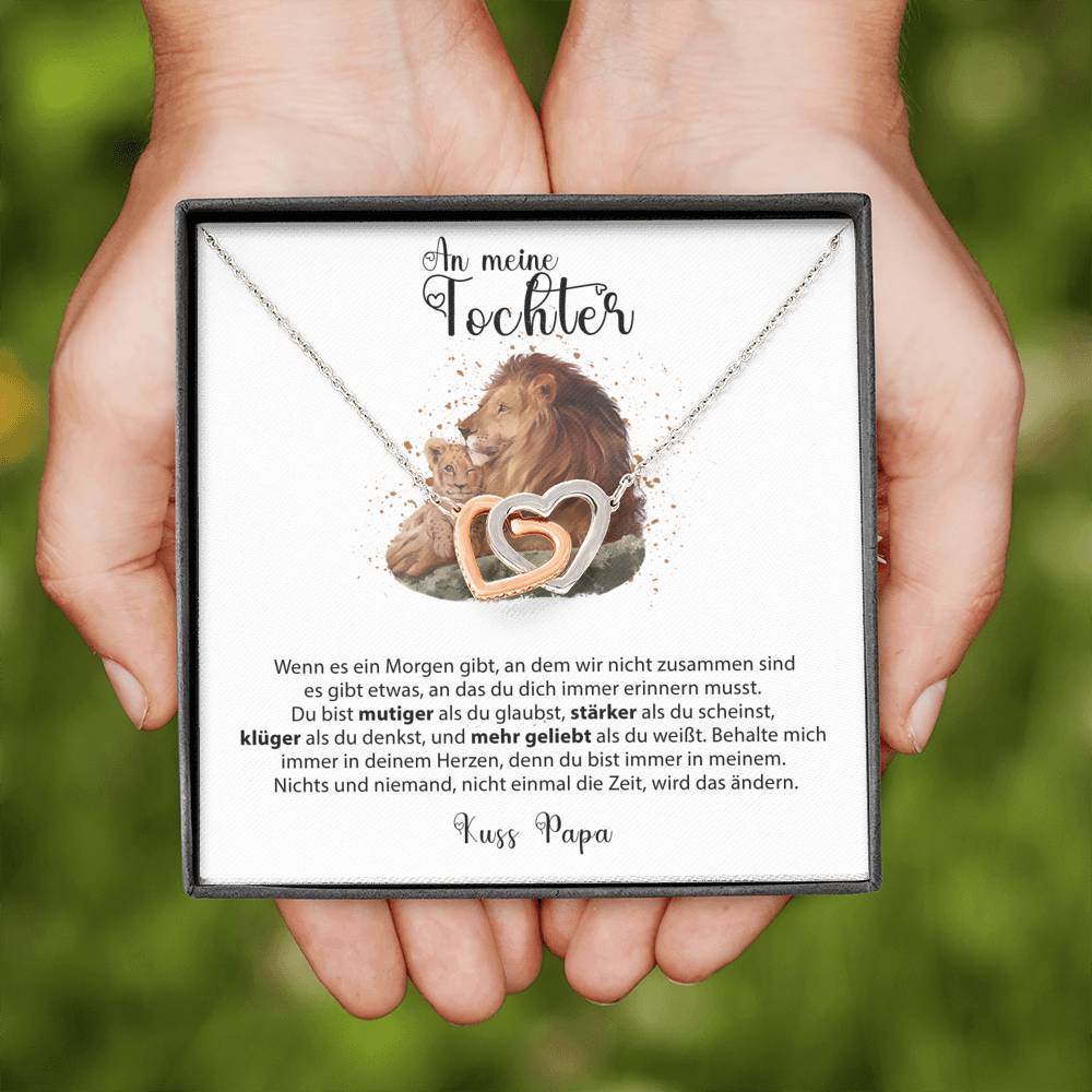 Halskette - An unsere Tochter von Papa