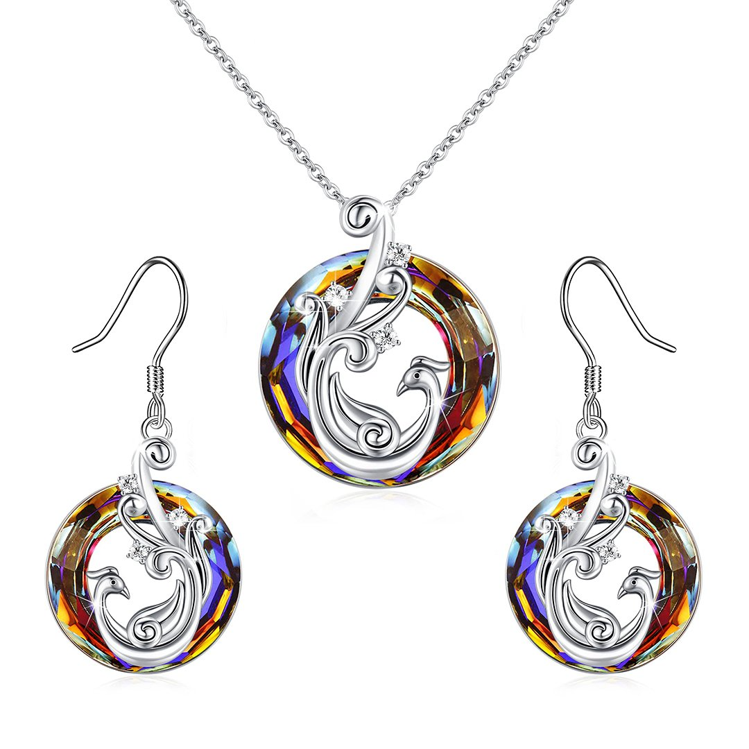 Kristall Halskette - Wiedergeburt & Ewigkeit